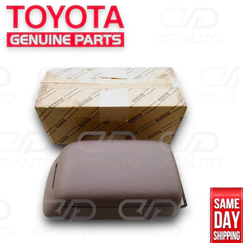 93-97 TOYOTA LAND CRUISER FZJ80 CONSOLA CENTRAL REPOSABRAZOS TAPA CUERO ROBLE OEM Foto 1 de 4