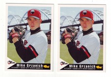 Mike Grzanich 1994 Classic Best Quad City River Bandits #11 - 2 Card Lot