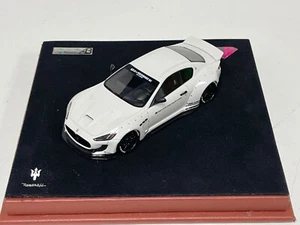 1/43 AB Models Maserati Granturismo Liberty Walk Base de Cuero Personalizada Blanca. 1 - Imagen 1 de 6