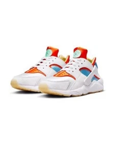 Klassische Nike Air Huarache weiß & orange Herren Größe 11 - Bild 1 von 6