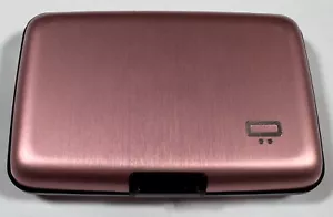 Ogon Designs Aluminium RFID Smart Case V1 Eloxiert Blush Pink Karten Wallet Case - Bild 1 von 9