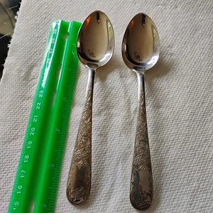 KIRK & SON OLD MARYLAND 1936 No MONO Sterling Silver Spoon 2, Can Sell 1, 72 Gm - Picture 1 of 4
