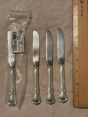 Cuchillos de mantequilla provinciales franceses Towle de 6,5 pulgadas de largo Foto 1 de 4