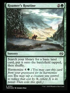 Roamer's Routine FOIL Tarkir: Dragonstorm MTG NM - Foto 1 di 1