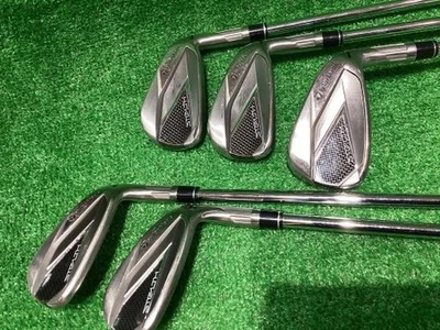 TaylorMade Stealth MAX Iron Set 6-9,Pw 5pc Flex Stiff KBS MAX MT 85 JP Steel - Image 1 of 4