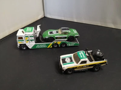 M797-MATCHBOX TEAM CONVOY KENWORTH TRANSPORTADOR DE CARRERAS CON COCHES. TEAM BRUT Foto 1 de 3