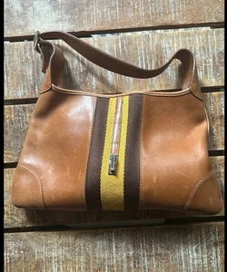 Rare Gucci Vintage Camel Leather Jackie Hobo Shoulder Bag - 100% Authentic - Picture 1 of 3