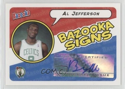 2004-05 Topps Bazooka Signs Al Jefferson #BS-AJ Rookie Auto RC - Image 1 of 2