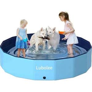 Hundepool, Planschbecken, Hundebadewanne, Faltbadebecken, Gartenteich 160x30cm - Bild 1 von 2