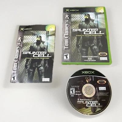 Tom Clancy's Splinter Cell Original Xbox Complete CIB 2002 SC - Image 1 of 3