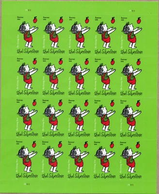 Scott #5683 Shel Silverstein "The Giving Tree" Sheet of 20 Stamps - MNH - Image 1 of 3