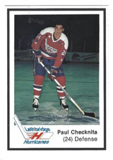1988-89 Lethbridge Hurricanes (WHL) Paul Checknita
