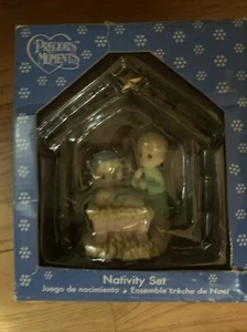 Precious Moments Krippe 2008 Maria Josef Jesuskind Krippe NEU - Bild 1 von 2
