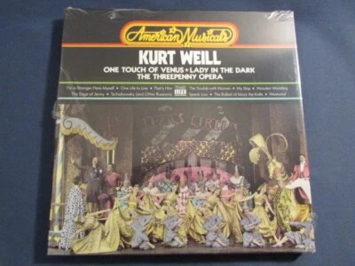 KURT WEILL AMERICAN MUSICALS ONE TOUCH OF VENUS BOX STL-AM10 3LP BOX SET SEALED - Image 1 of 4