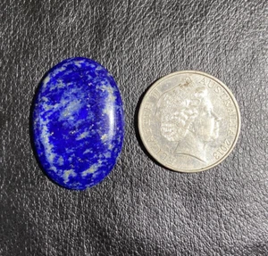 50 Kt AAA + Qualität Natürlicher Lapislazuli Oval Edelstein Cabochon für Schmuck Geschenk. - Bild 1 von 12