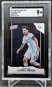 LIONEL MESSI 2021 Panini Fathers Day Soccer Card ARGENTINA LM /199 Graded SGC 9  - Bild 1 von 2