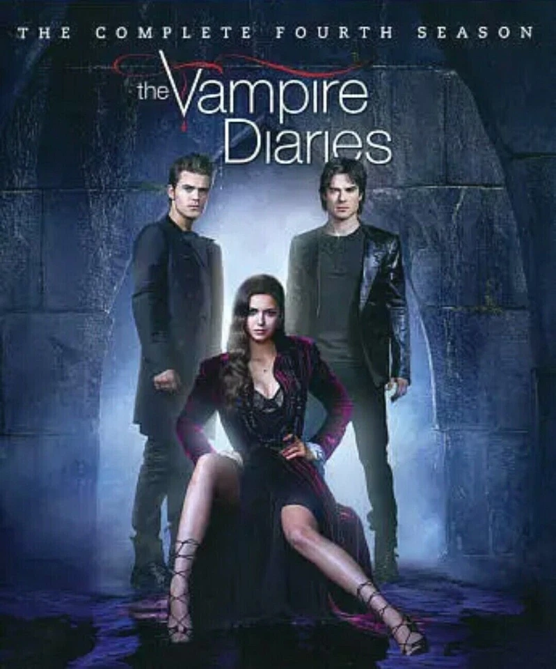 The Vampire Diaries - Complete Fourth Season / Series 4 (DVD, 2013) 5 Disc Set - Image 1 of 1