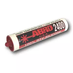 EXHAUST SEALANT CARTRIDGE RED RTV SILICONE - HIGH TEMP & LOW VOLATILE - Picture 1 of 4