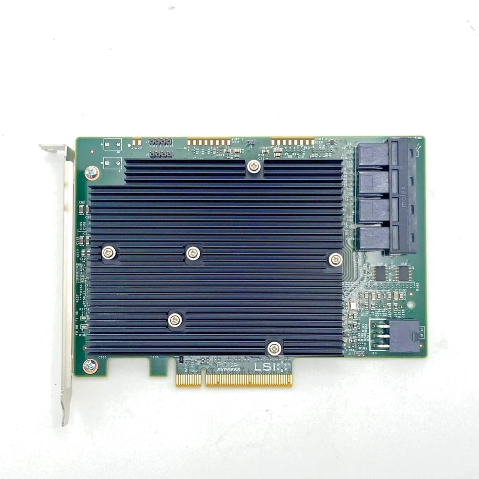 LSI SAS 9300-16I  SAS3008-IT 12GB/S HBA HOST BUS ADAPTER CARD IT Mode - Image 1 of 3