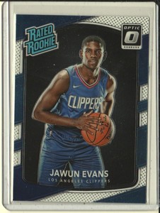 2017-18 Optic Basketball - Jawun Evans Rated Rookie RC #162 - Clippers
