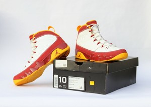 jordan 9 crawfish on feet