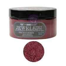 Finnabair Art Extravagance Jewel Texture Paste 100ml Jar-Precious Rubies