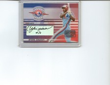 2003 DONRUSS SIGNATURE SERIES TEAM TRADEMARK NOTATIONS ANDRE DAWSON AUTO 140/250
