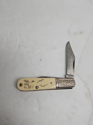 DISCONTINUED VINTAGE SCHRADE USA SCC 506 BARLOW Scrishaw - Image 1 of 4