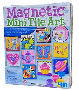 Magnetic Mini Tile Art Paint & Crafts Magnet & Drawing Kit Toy Smith NIB - Picture 1 of 7
