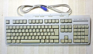 SONY VAIO Qwerty Keyboard PS2 Connection Model No: PCVA-KB4P/E - Picture 1 of 10