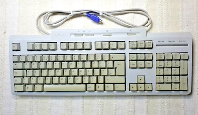 SONY VAIO Qwerty Keyboard PS2 Connection Model No: PCVA-KB4P/E - Image 1 of 4