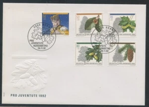 Busta 1992 - SVIZZERA - PRO JUVENTUTE 5v. - BUSTA FDC - LOTTO/25304 - Imagen 1 de 1