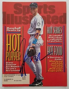 Alex Rodriguez Signed Sports Illustrated Magazine July 8, 96 Mariners RAD - Picture 1 of 1