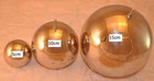 Kugelelektrode 100mm mit 2 x M5 Gewinde, Top Load Tesla coil SSTC Teslaspule