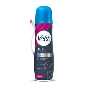 Veet Silk & Fresh Spray On Hair Removal Cream For Sensitive Skin 150g - Picture 1 of 5