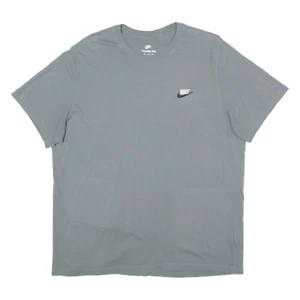 NIKE Mens T-Shirt Grey Crew Neck XL - Picture 1 of 6