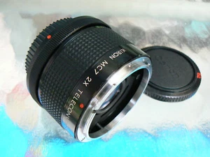 KIRON MC7 2X TELECONVERTIDOR 7 ELEMENTOS PARA MONTAJE CANON FD *COMO NUEVO- - Imagen 1 de 9