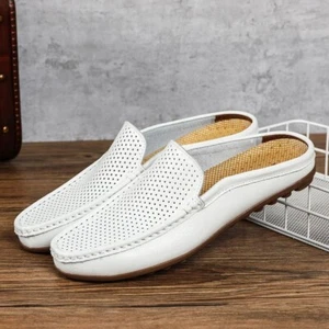 Large Size Men's Shoes Moccasins Casual Breathable Comfortable Loafers Sneakers - Picture 1 of 23