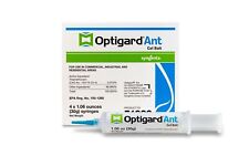 OPTIGARD ANT Gel Bait ~ Pest Control 30 gram ( 1.06 oz ) 4 Tubes - Plunger/Tips