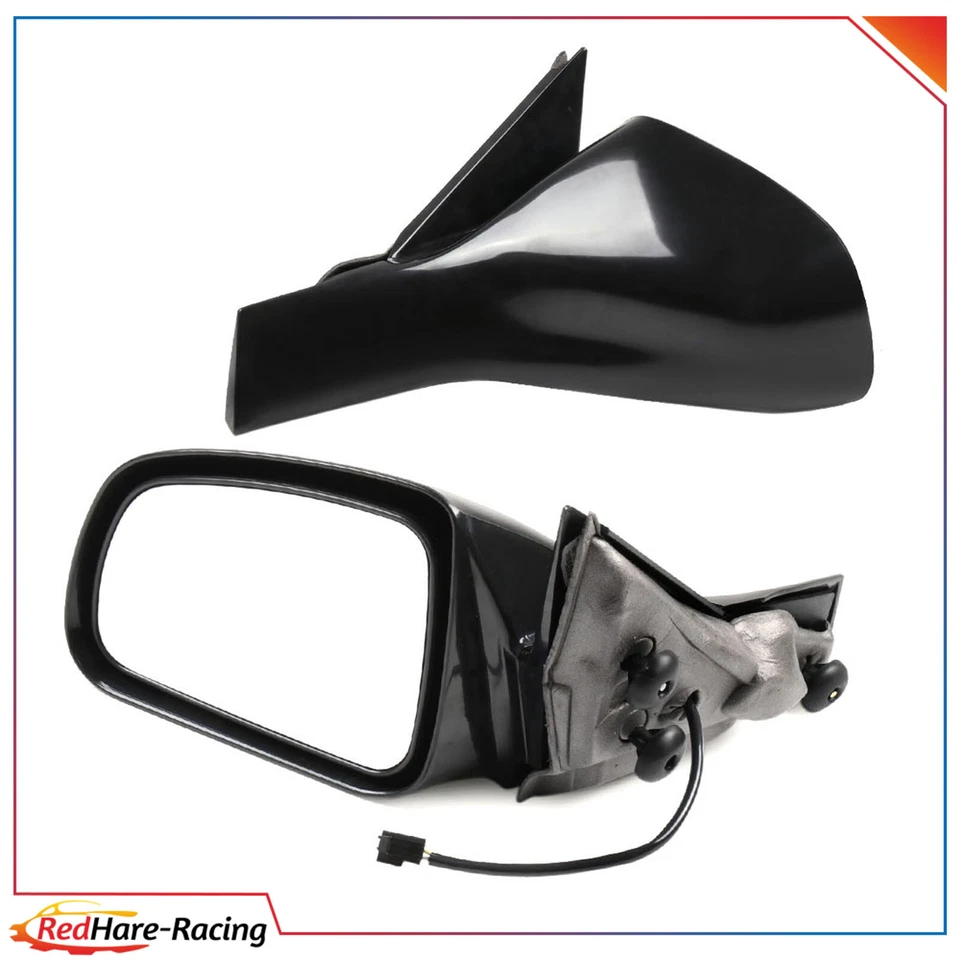 Power Heated Power Heated Black For 04-08 Pontiac Grand Prix Pair Side Mirrors - Image 1 of 1