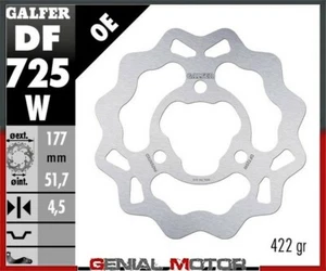 Galfer Disque Frein Arrière WAVE FIX 177x4,5 POLARIS TRAIL BLAZER All Models1999 - Bild 1 von 1