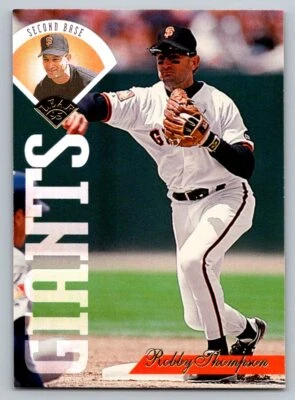 1995 Leaf # 258 - Robby Thompson - San Francisco Giants - Image 1 of 2
