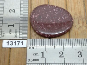 PORPHYRE IMPERIAL pierre plate shamane mineraux lithotherapie reiki esoterisme - Picture 1 of 2