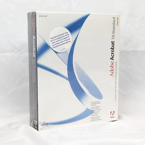 2004 Adobe Acrobat 7.0 Standard - Upgrade for Windows Brand New Sealed (NOS) - Picture 1 of 8