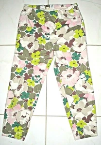 GAP KIDS - GIRL'S XL (12) - COTTON STRETCH FLORAL LEGGINGS - Picture 1 of 3