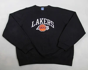 Vintage Champion Lakers Sweatshirt Herren XL schwarz bestickt USA selten BESCHREIBUNG LESEN. - Bild 1 von 9