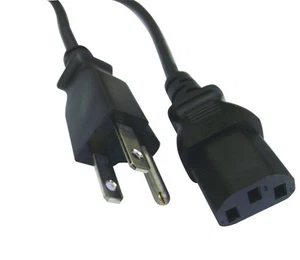 Acer LCD TV Monitor Computer Printer AC Replacement 3 Prong Power Cord Cable - Picture 1 of 1