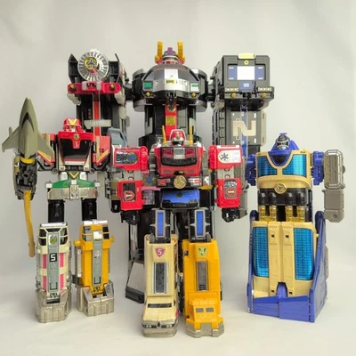 DX Grand Liner Victory Robo Mars Set Power Rangers Lightspeed Rescue GoGoFive Foto 1 de 4