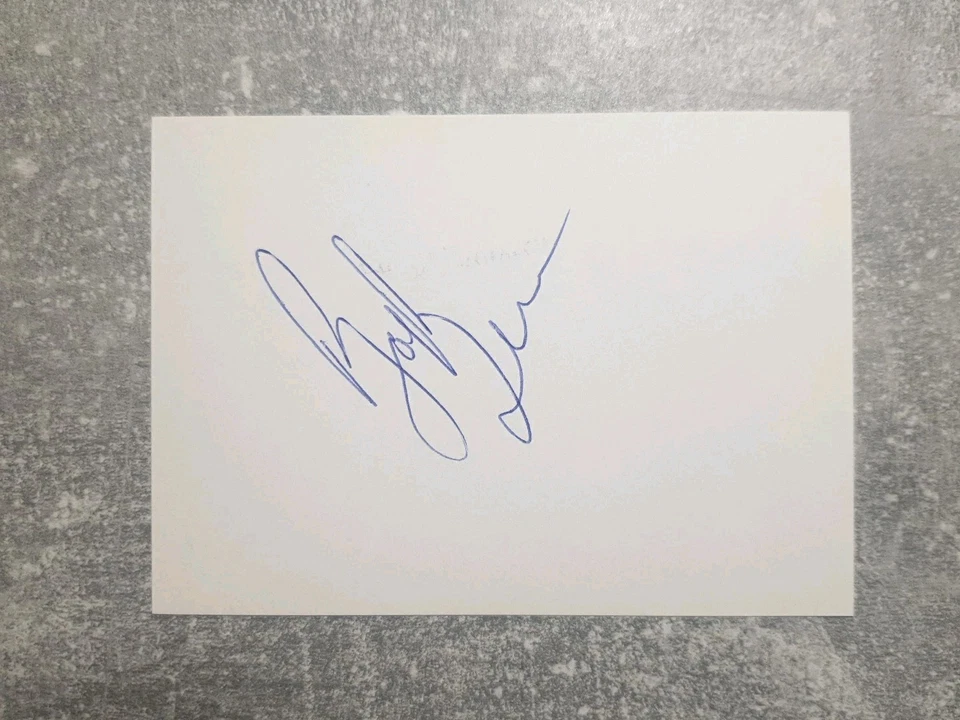 KK m.Orig.AG Robert Beers USA Eishockey 2.Stanley-Cup 90 - Team Boston Bruins - Bild 1 von 1