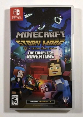 Minecraft Story Mode The Complete Adventure (Nintendo Switch) SHIPS TODAY! - Image 1 of 4